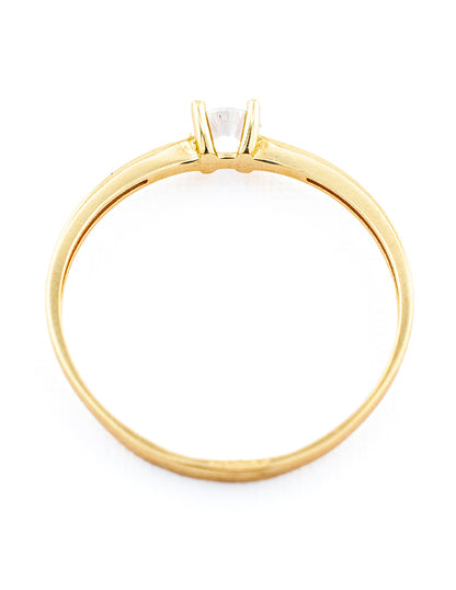 Anillo Compromiso en Oro 14k