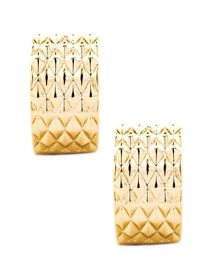 Huggie Rombos Baño de Oro